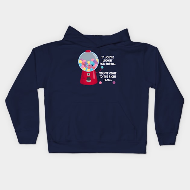 Looking for Trouble? Kids Hoodie by FunUsualSuspects